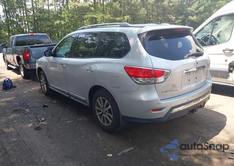 2014 Nissan Pathfinder Sl from USA, damaged, VIN 5N1AR2MM0EC673231